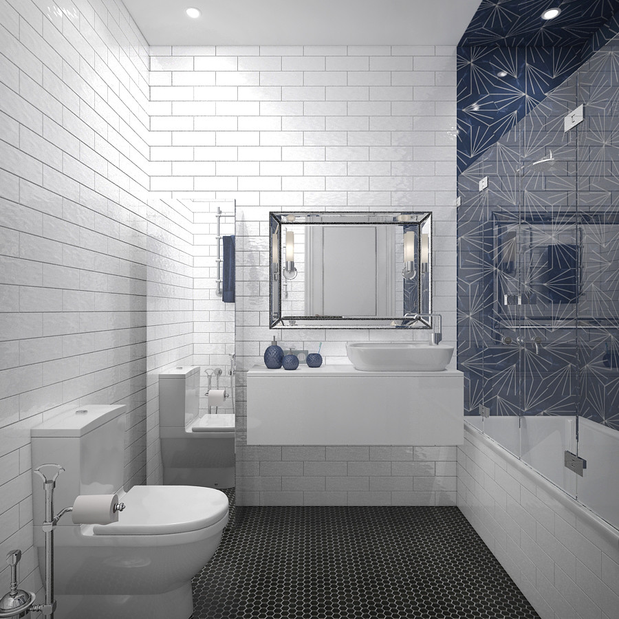 «Оттенки современной классики» / 45 м2