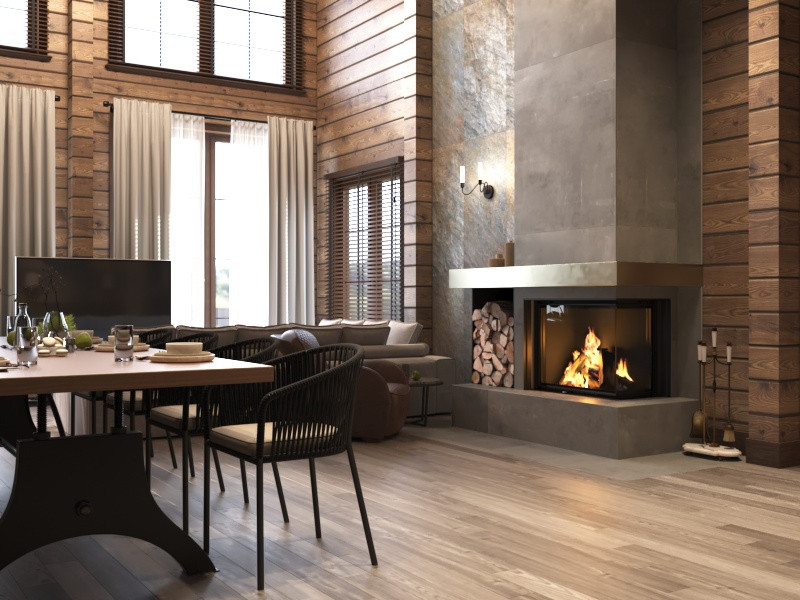 Дом деревянный