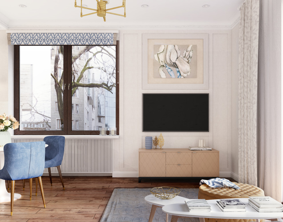 Уютная квартира в светлых тонах