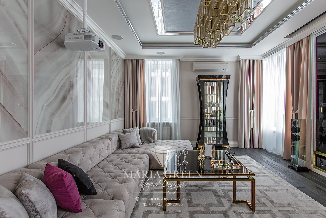 A flat in an American classic style