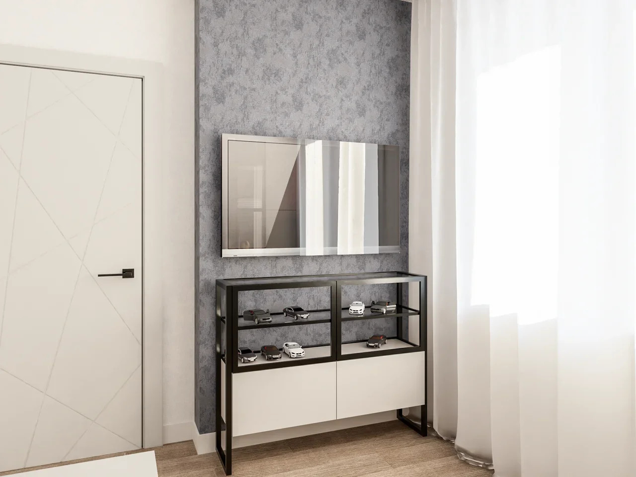 Вариант интерьера в светлых оттенках