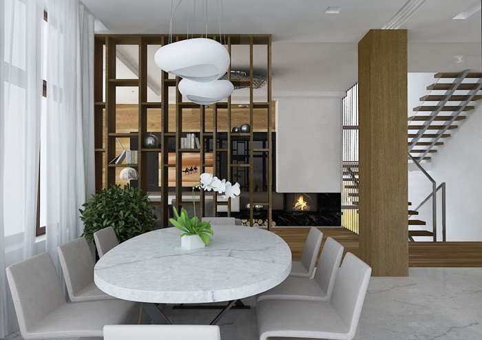 Интерьер частного дома на р.Волга