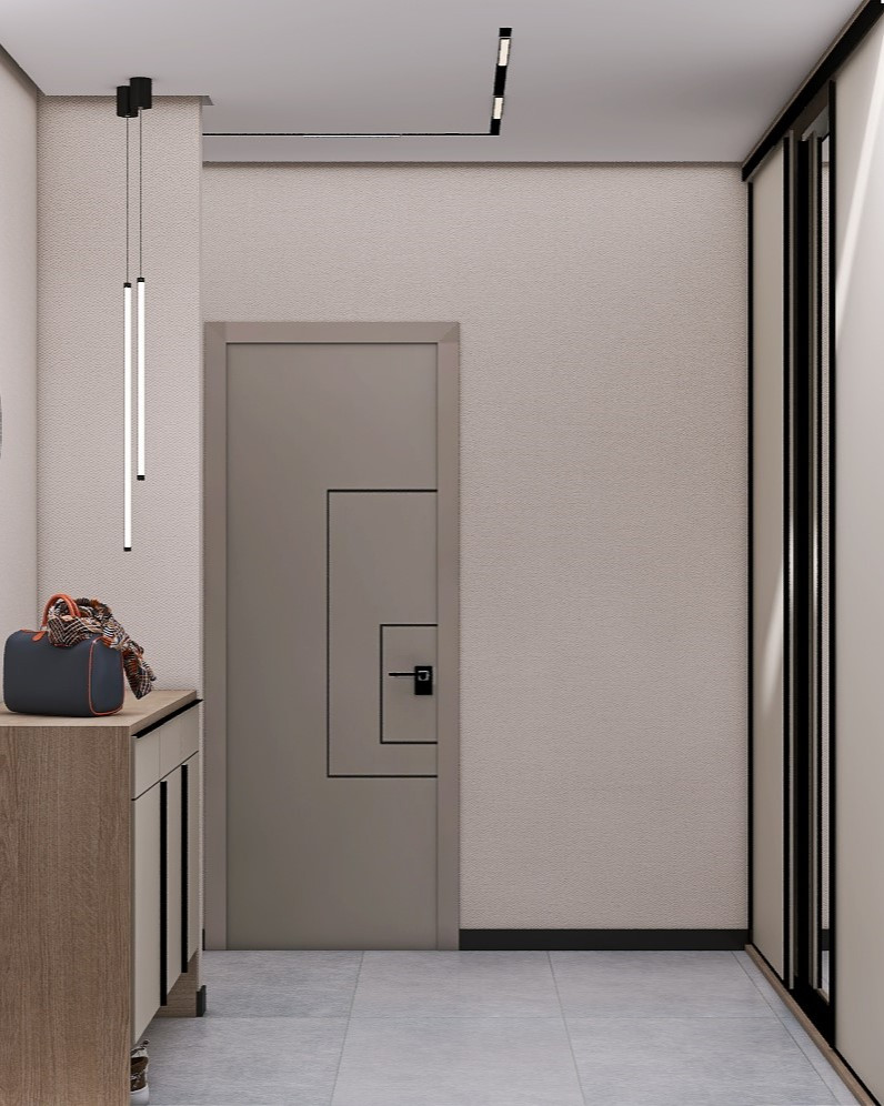 Стильная двушка для семьи из 4-х человек!