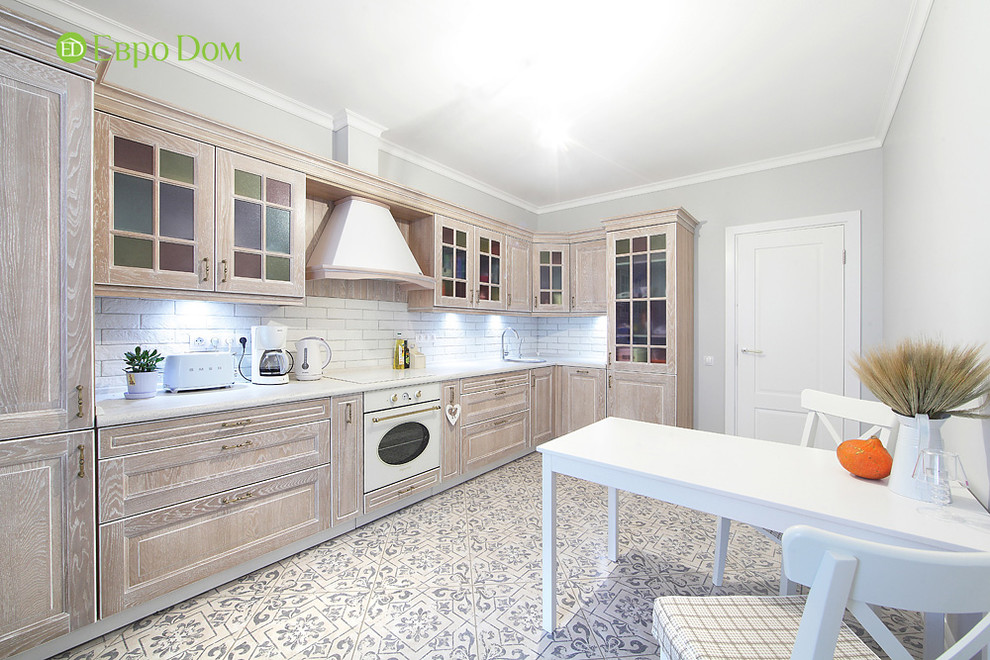 Ремонт двухкомнатной квартиры 74 кв. м в стиле прованс. Фото проекта