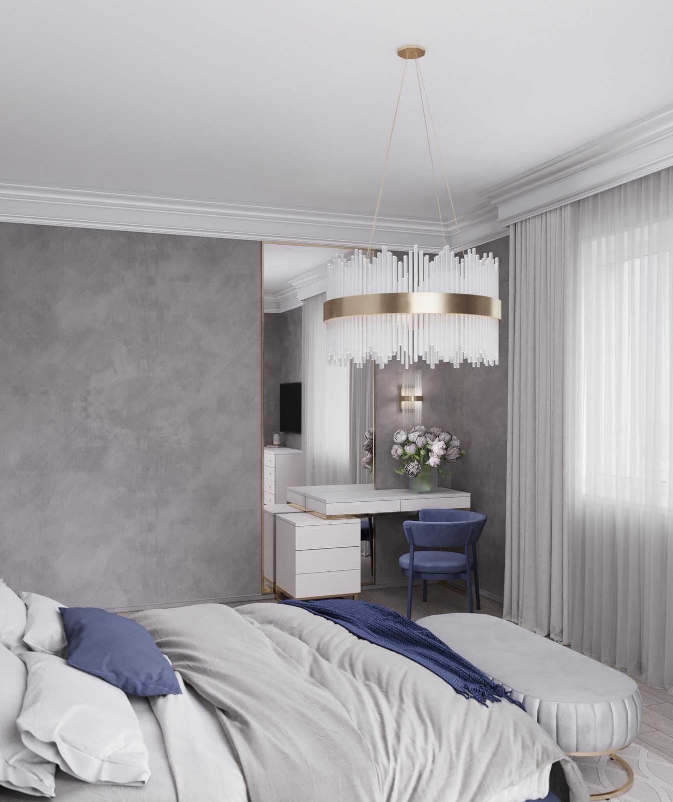 Комфортный интерьер индивидуального жилого дома