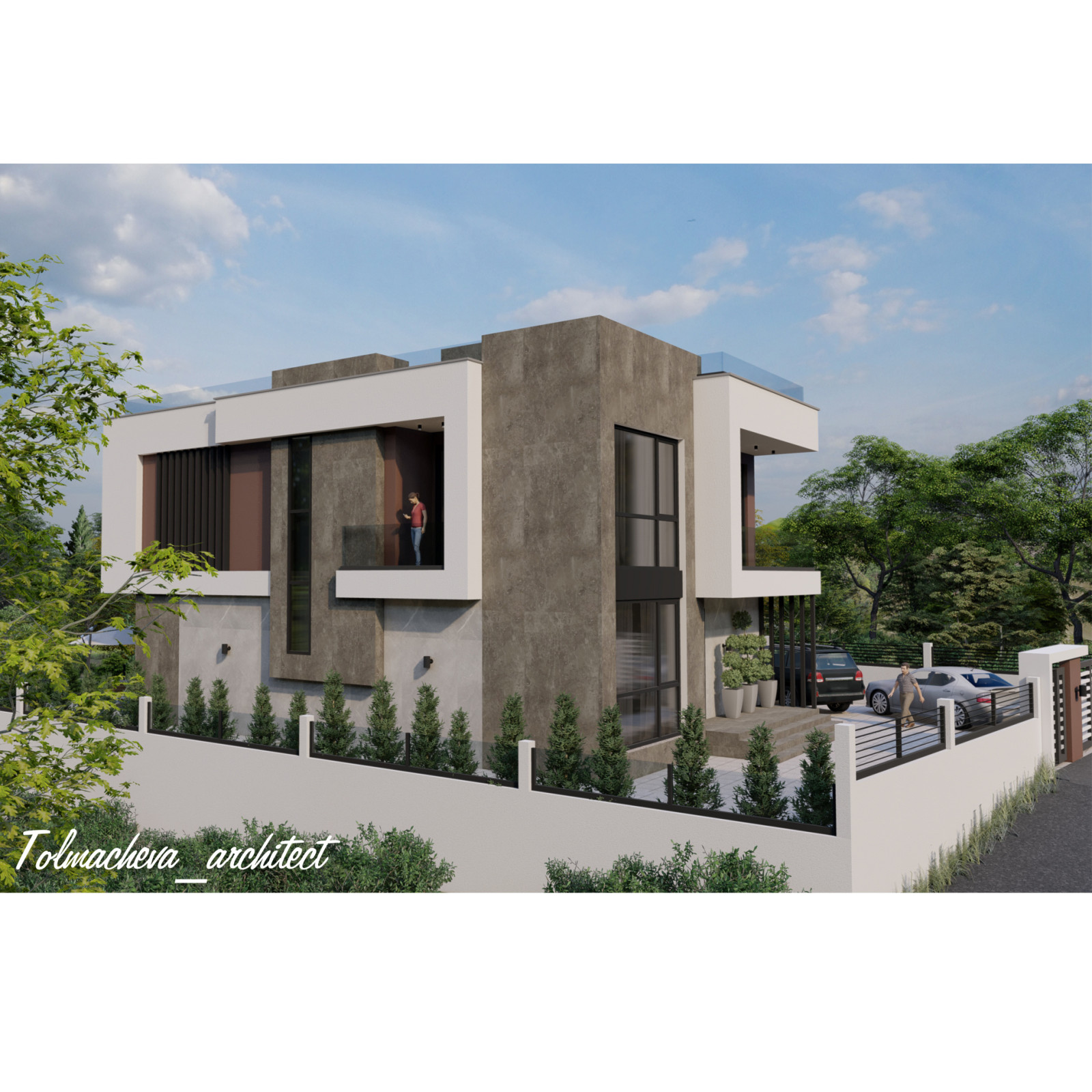 Частный жилой дом . Мацеста.