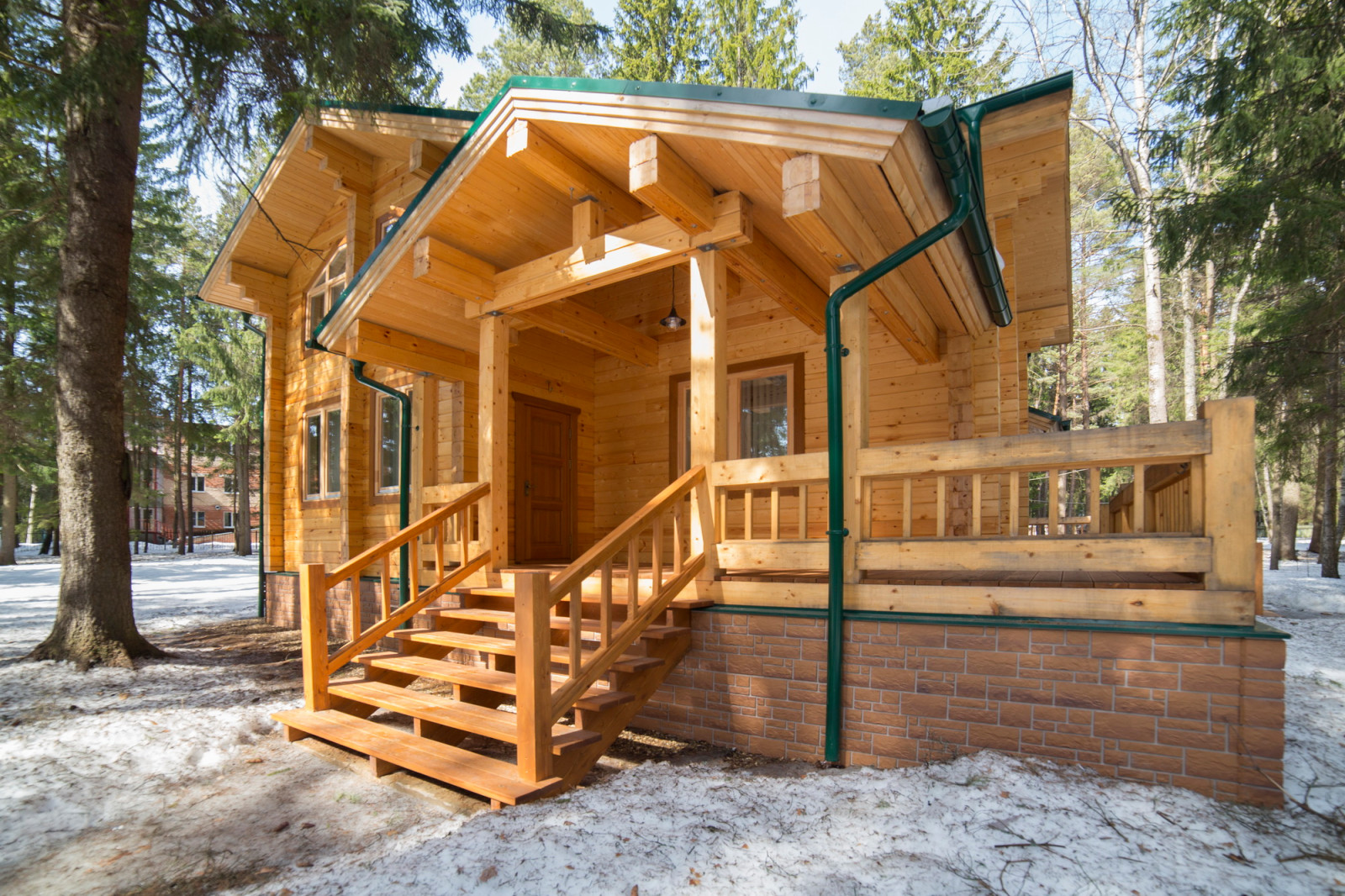 Обложка проекта: Дом в лесу