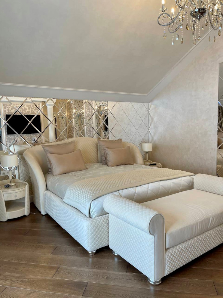 Текстиль для проекта загородного дома молодой пары