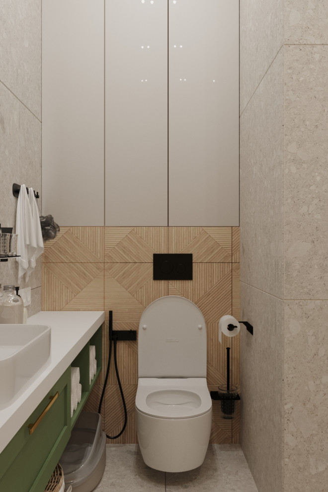 Яркий интерьер квартиры в стиле сканди