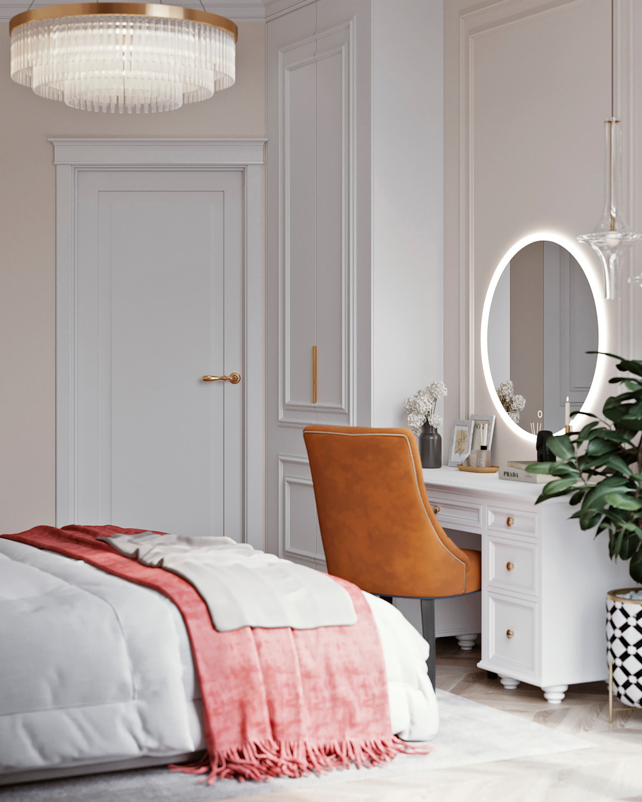 Двухкомнатная квартира в современной классике