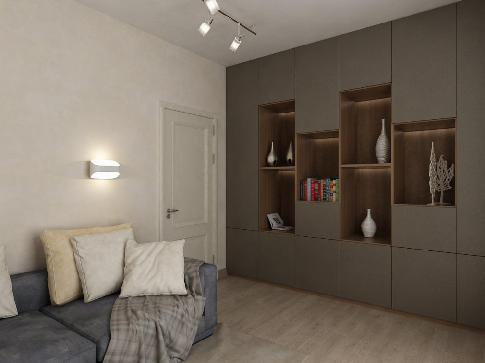 Дизайн интерьера трехкомнатной квартиры