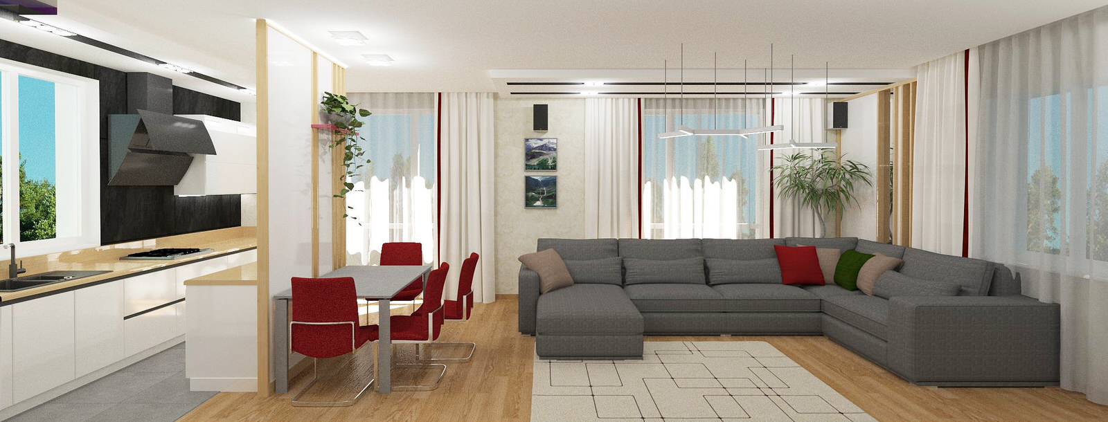 Дом в современном стиле 200 кв.м.