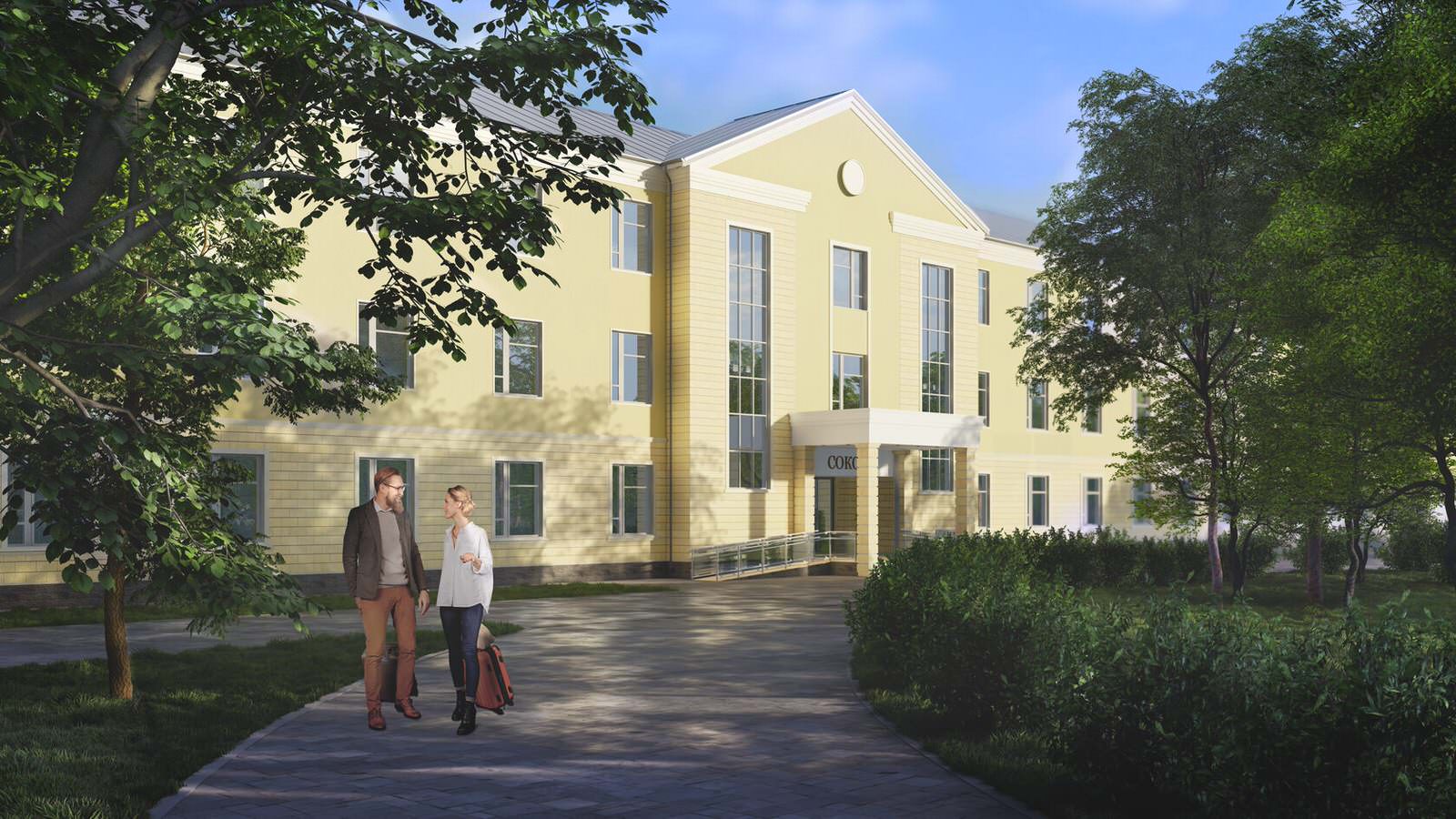 Реконструкция гостиницы Сокол, Москва