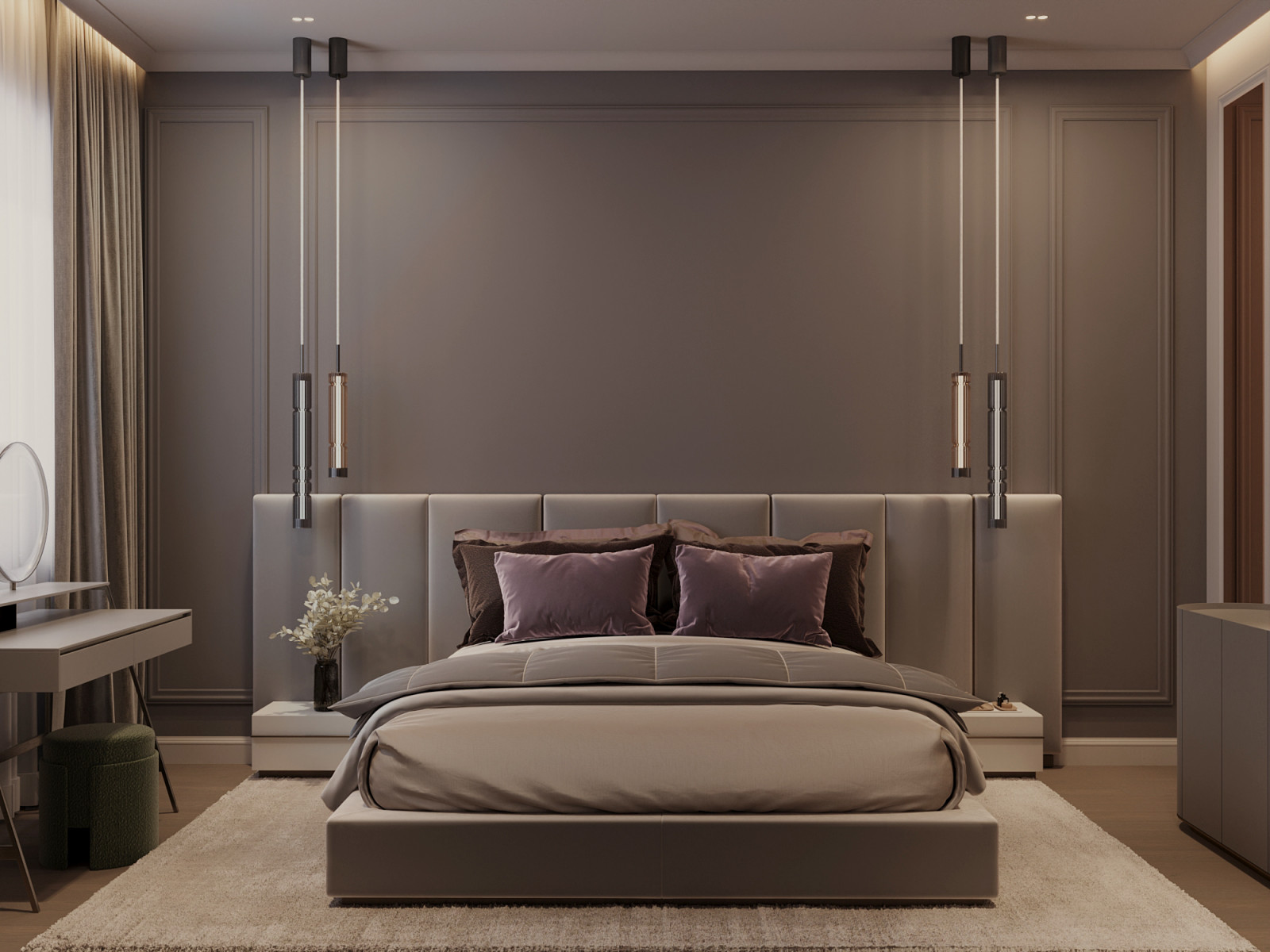 Загородный дом. Дизайн интерьера.