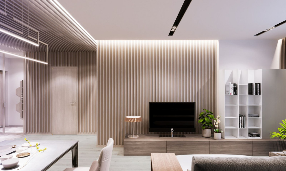 Дизайн проект квартиры для семейной пары 2023