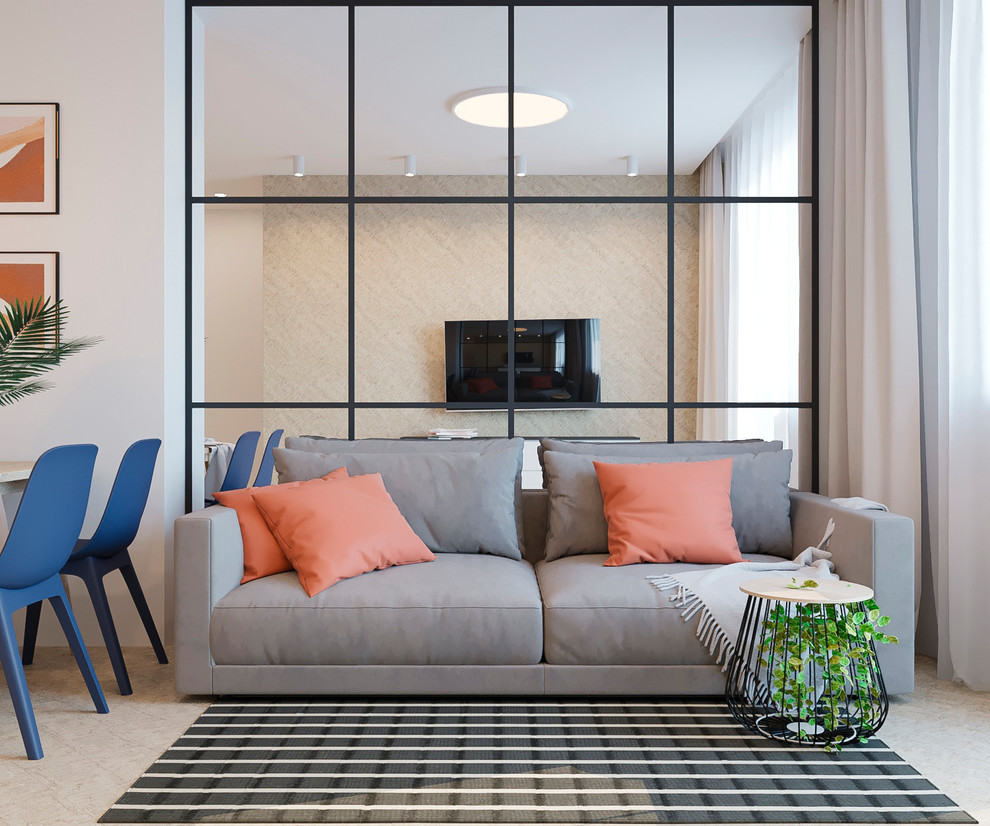 Трехкомнатная студия