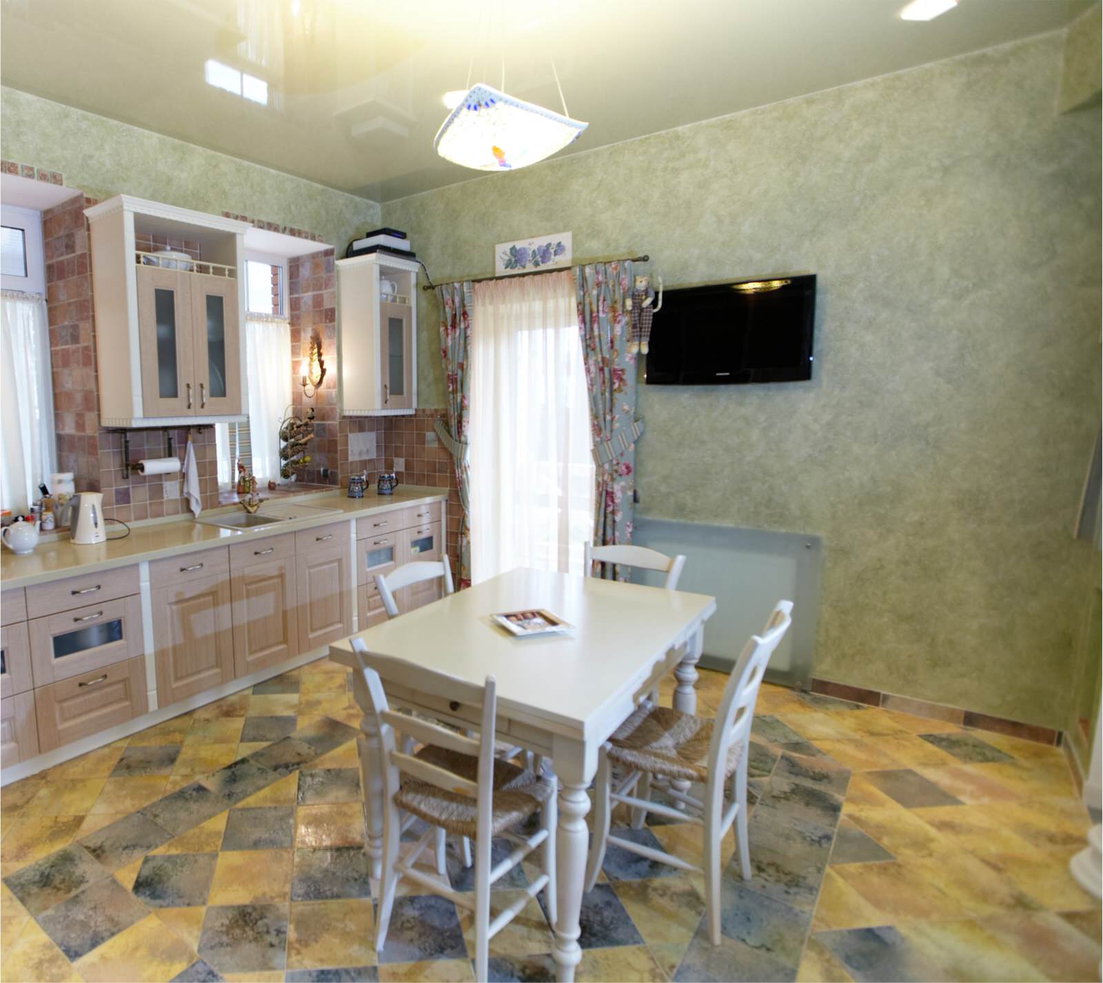 Загородный дом в стиле Фьюжн