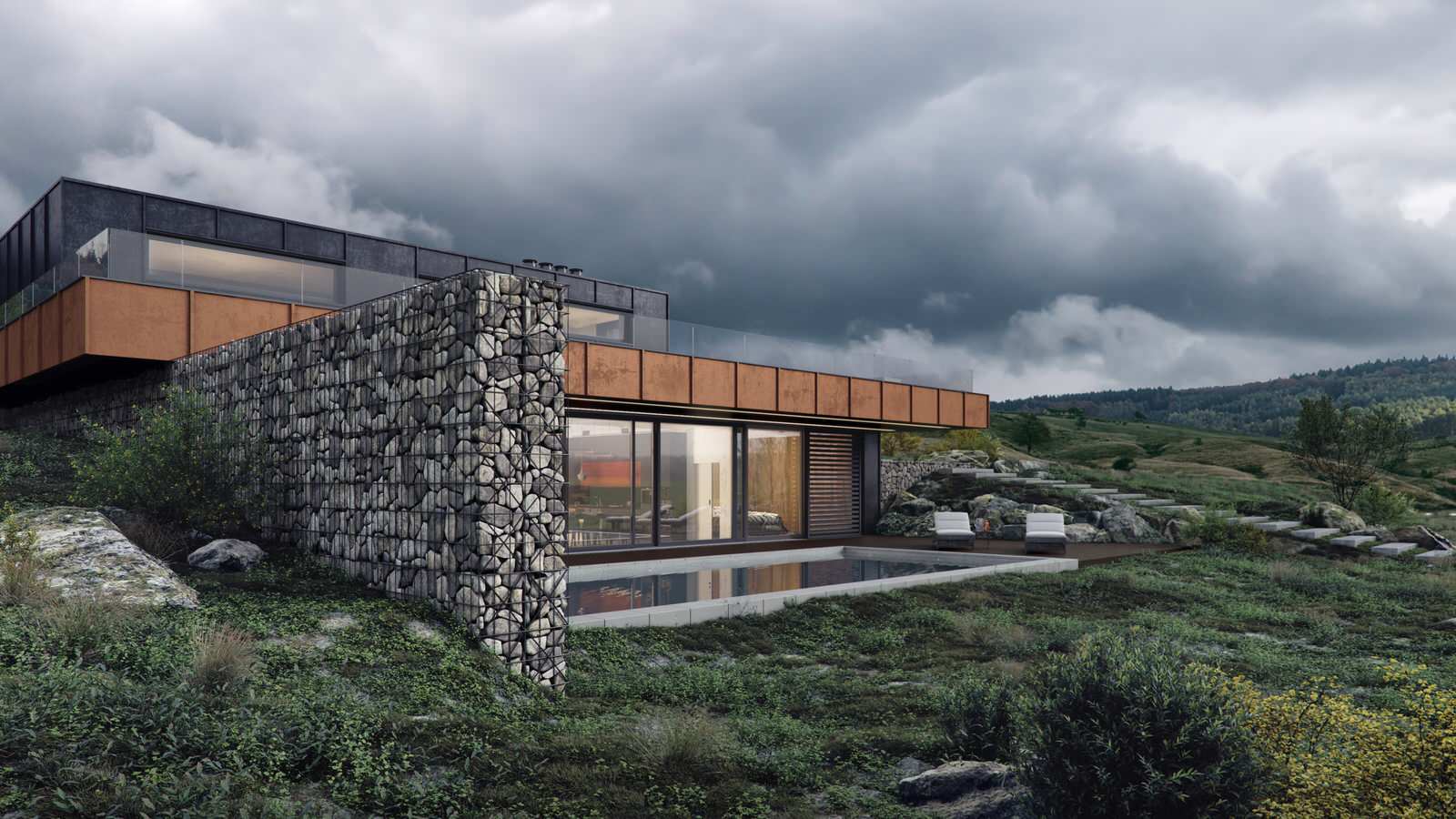 Проект частного дома, г.Каменец-Подольский