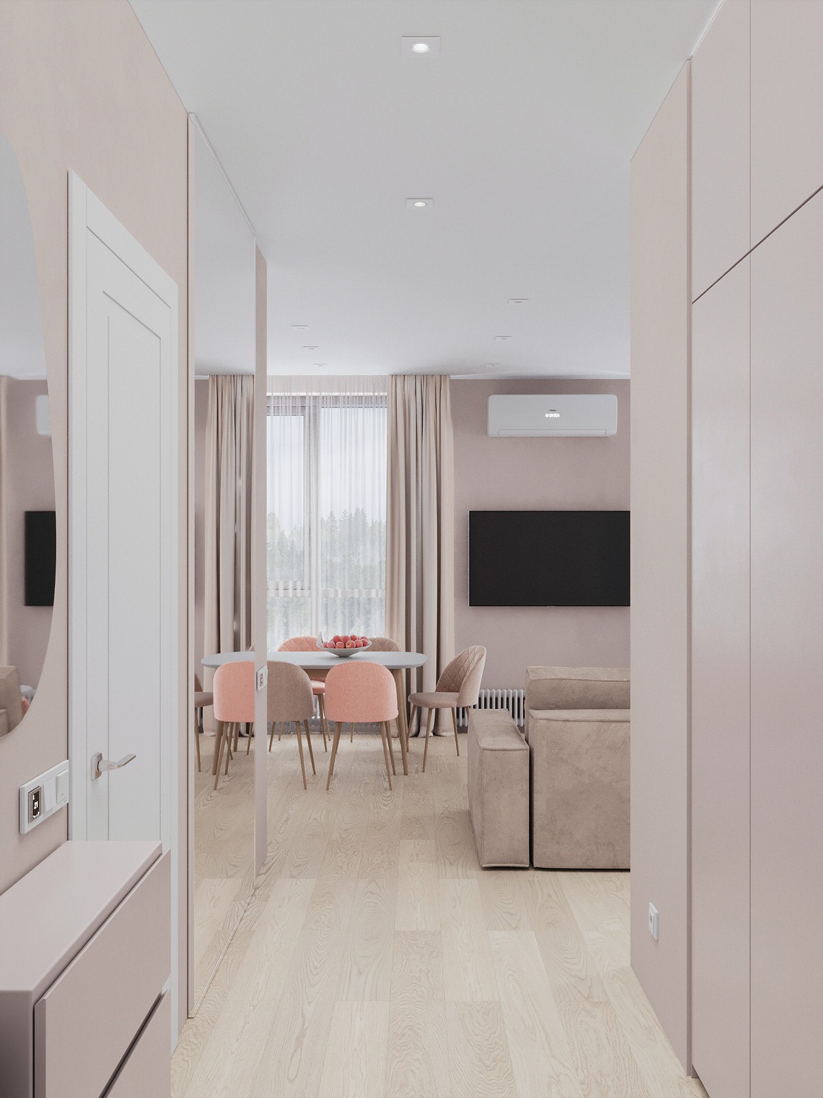 Обложка проекта: Проект "Персиковый минимализм"