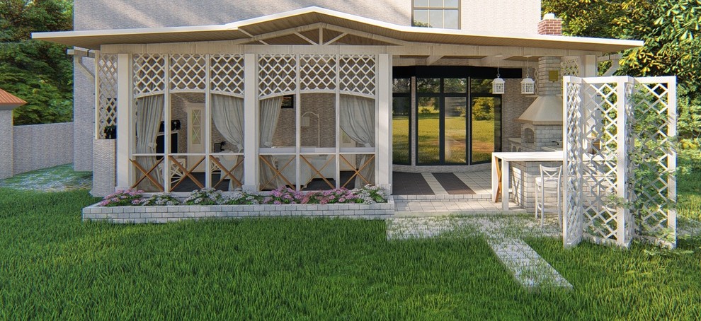 Дизайн-проект веранды