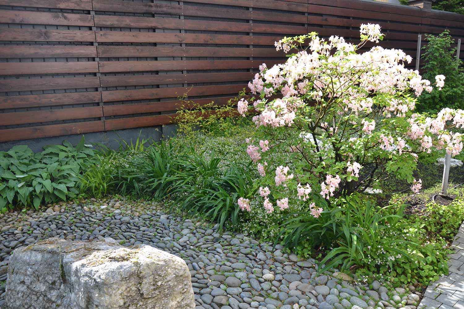 Сад с японским характером в КП Ландшафт