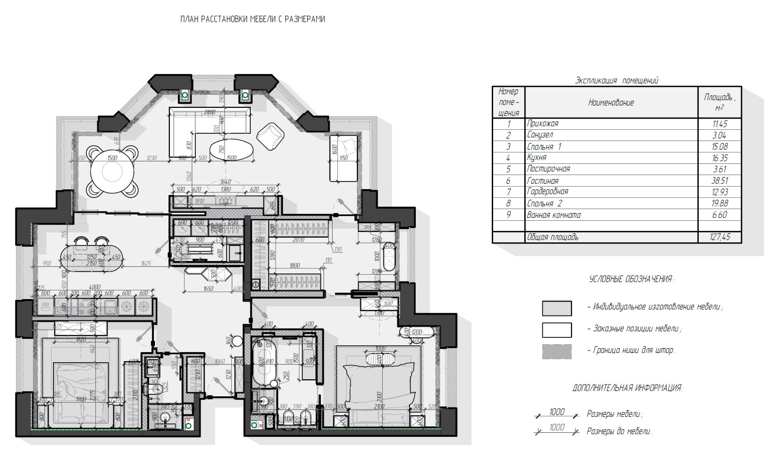 Дизайн квартиры в ЖК  Spires