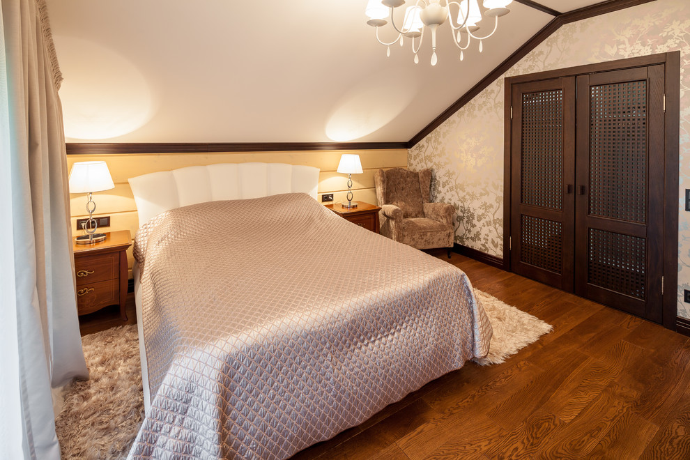 Интерьер трехэтажного загородного дома в Нижегородской области