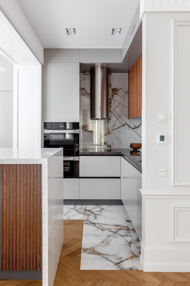 Реализованный дизайн проект квартиры в ЖК "Горный"