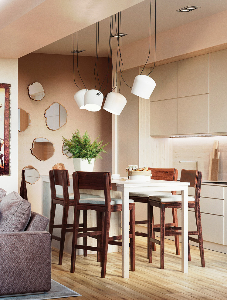 современный дизайн с эко элементам