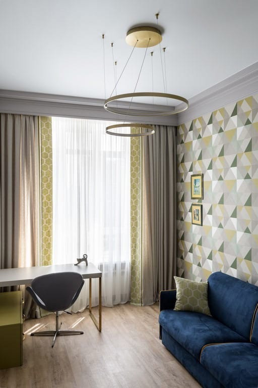 Классические потолки в ЖК Переулок Бульварный