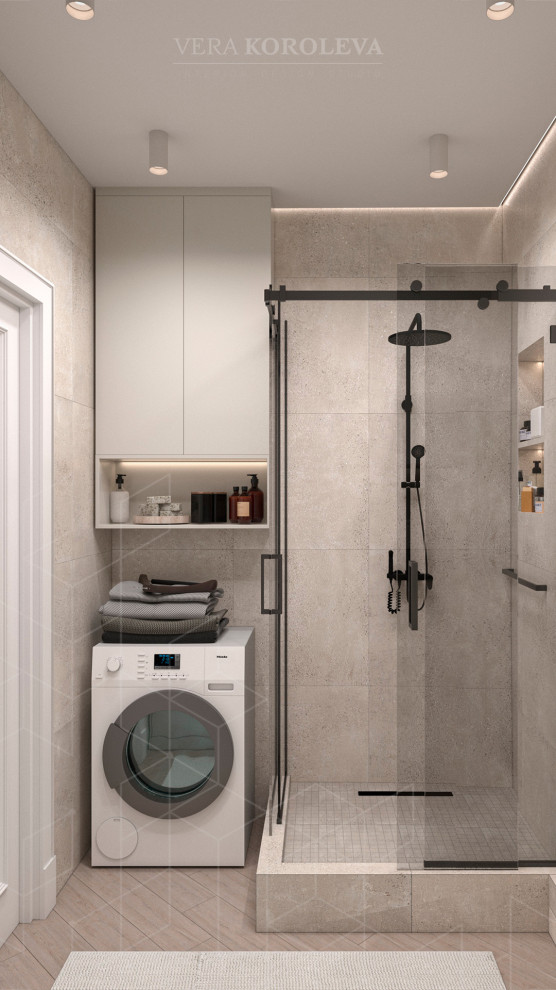 Дизайн двухкомнатной квартиры для семьи с девушкой-подростком в ЖК "Ультра Сити"