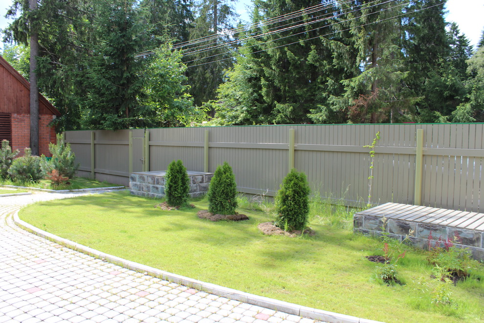 Отделка загородного дома и благоустройство территории, п. Вырица, Гатчинский р-н