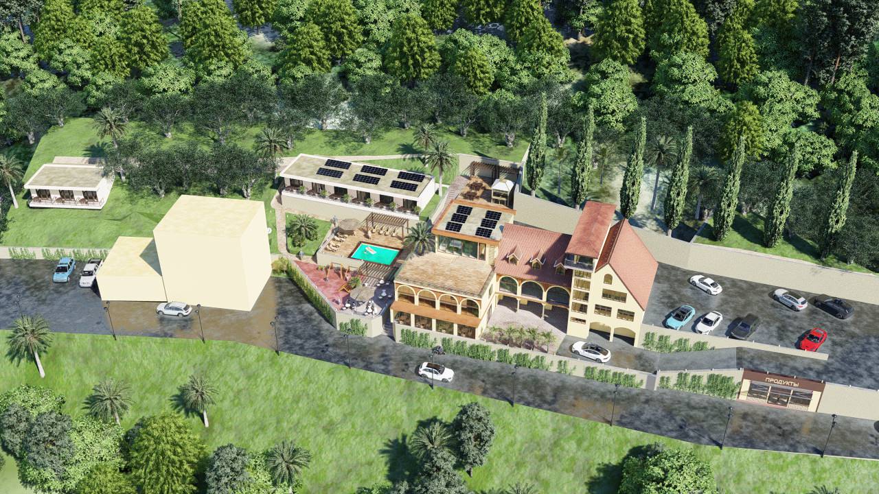 Благоустройство загородного дома (S 25 соток)