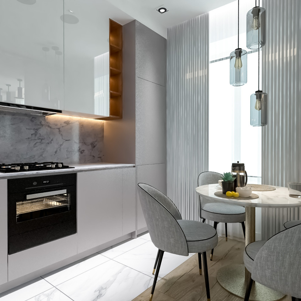 2020. 13. 10. Проект дизайна интерьера квартиры (кухня-гостиная)