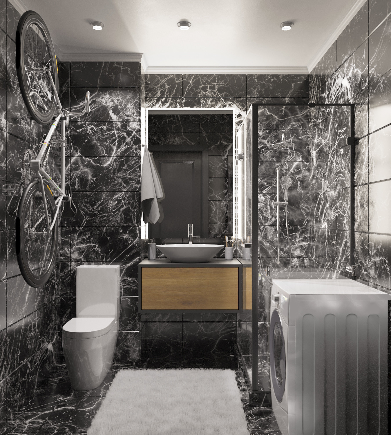 Interior Design in minimalistic style