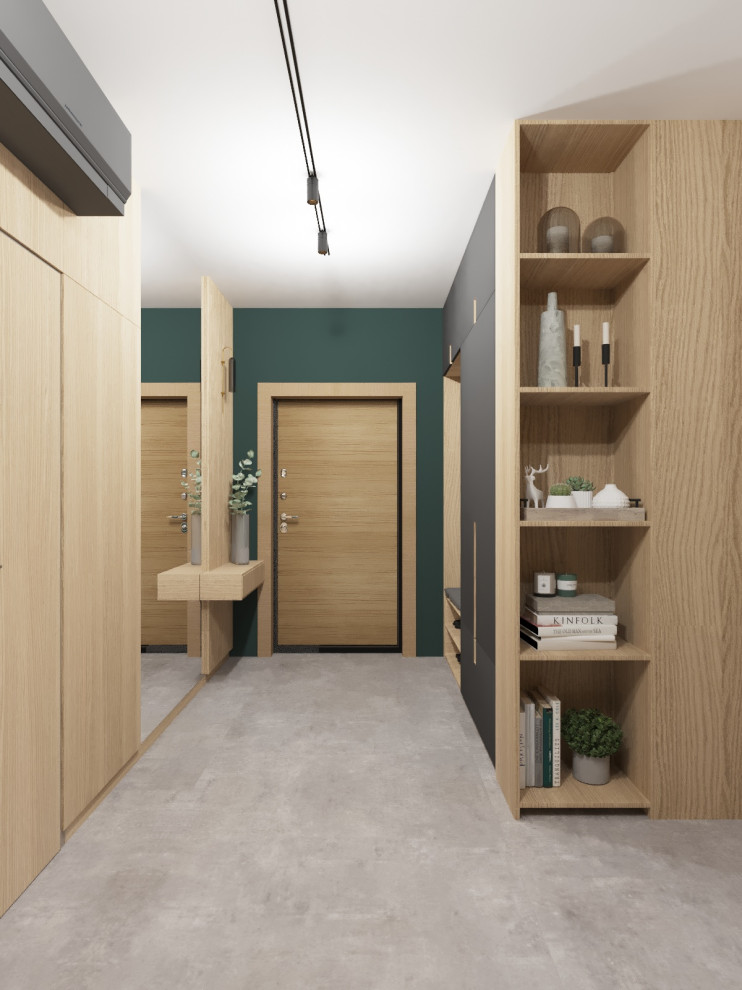 Лофт с абстракцией