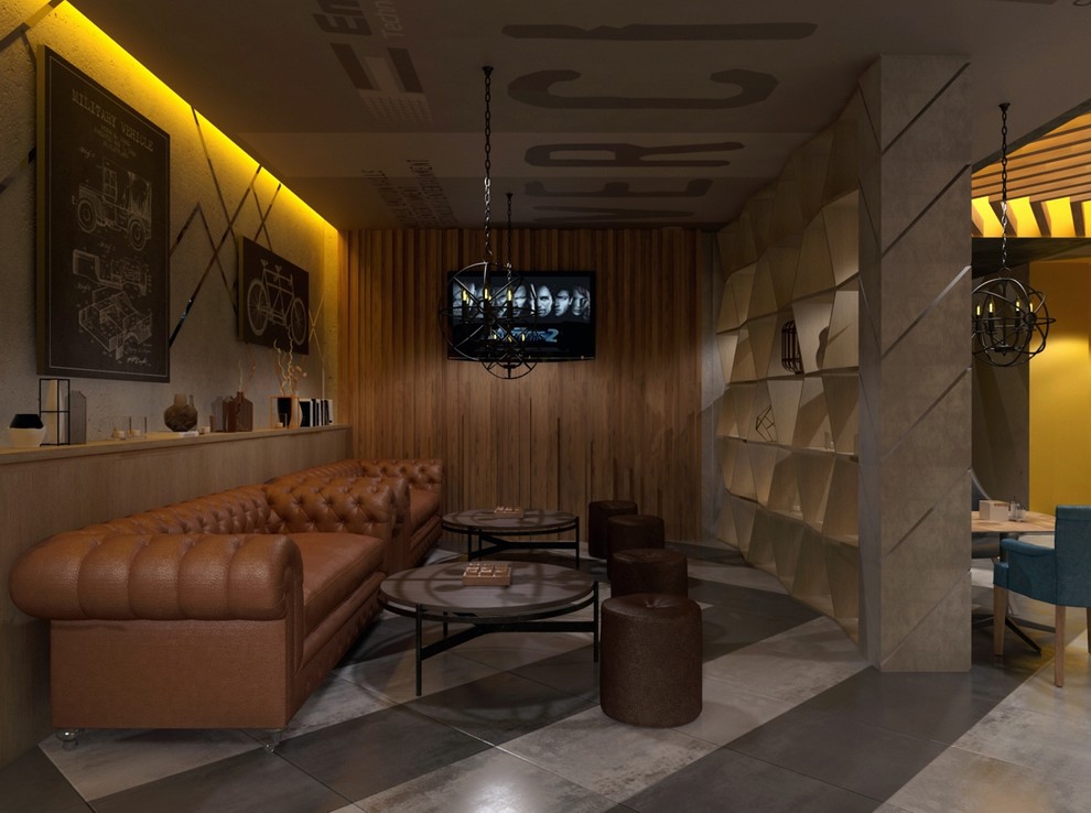 Дизайн-проект интерьера кинотеатра "Silver"