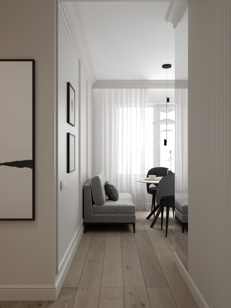 Обложка проекта: Неоклассика для молодой семьи с ребенком. ЖК "Чайка"