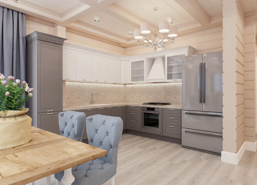 Деревянный дом из кленного бруса 207,5 м.кв.