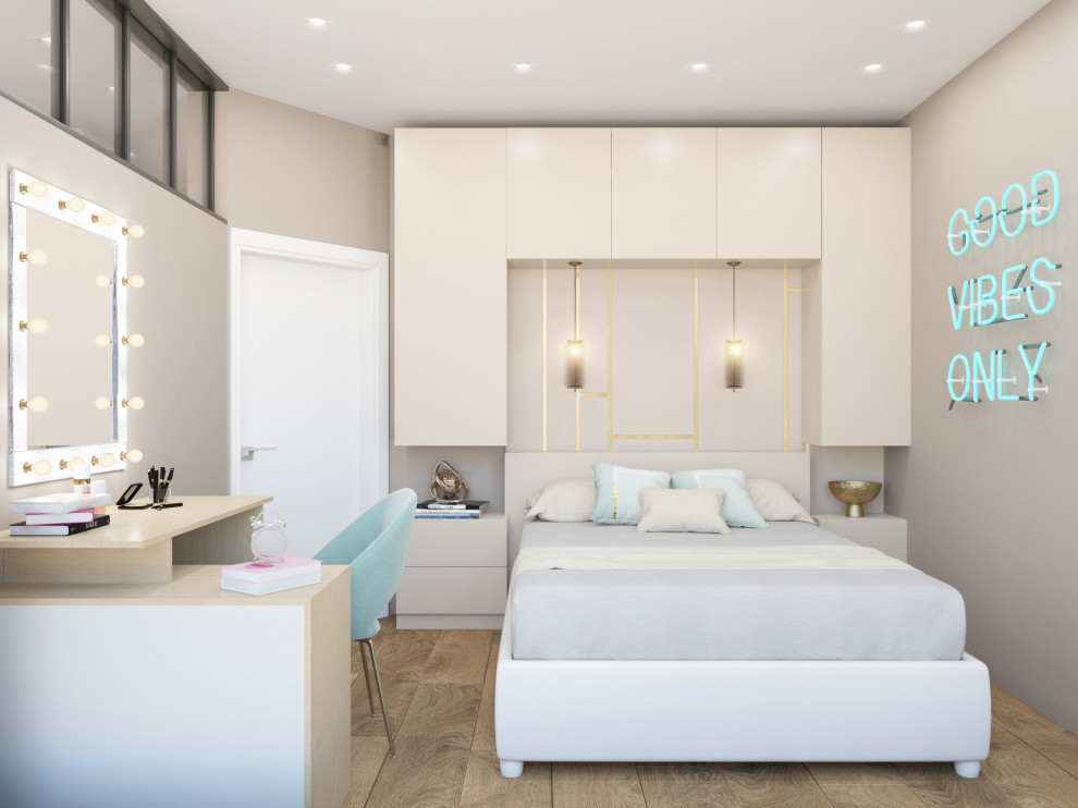 Проект квартиры для молодой девушки