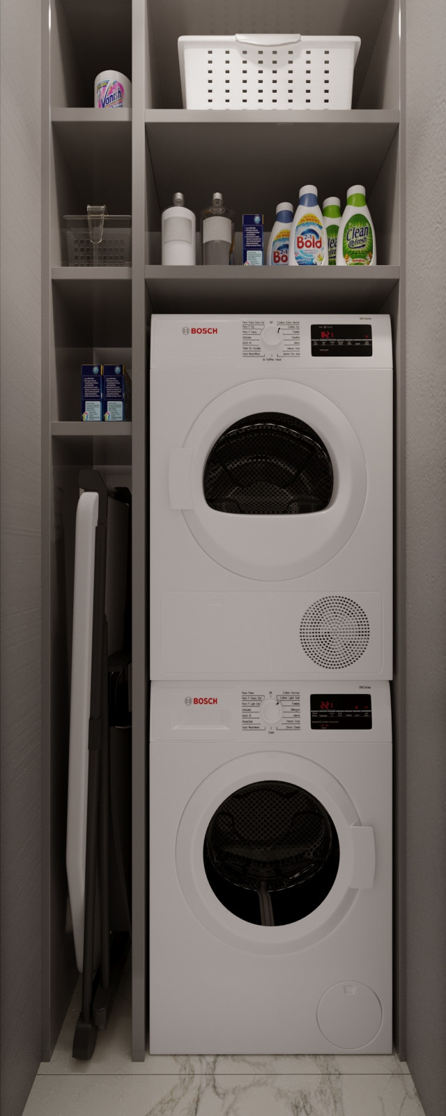 Современный минималистичный дизайн интерьера для молодой пары