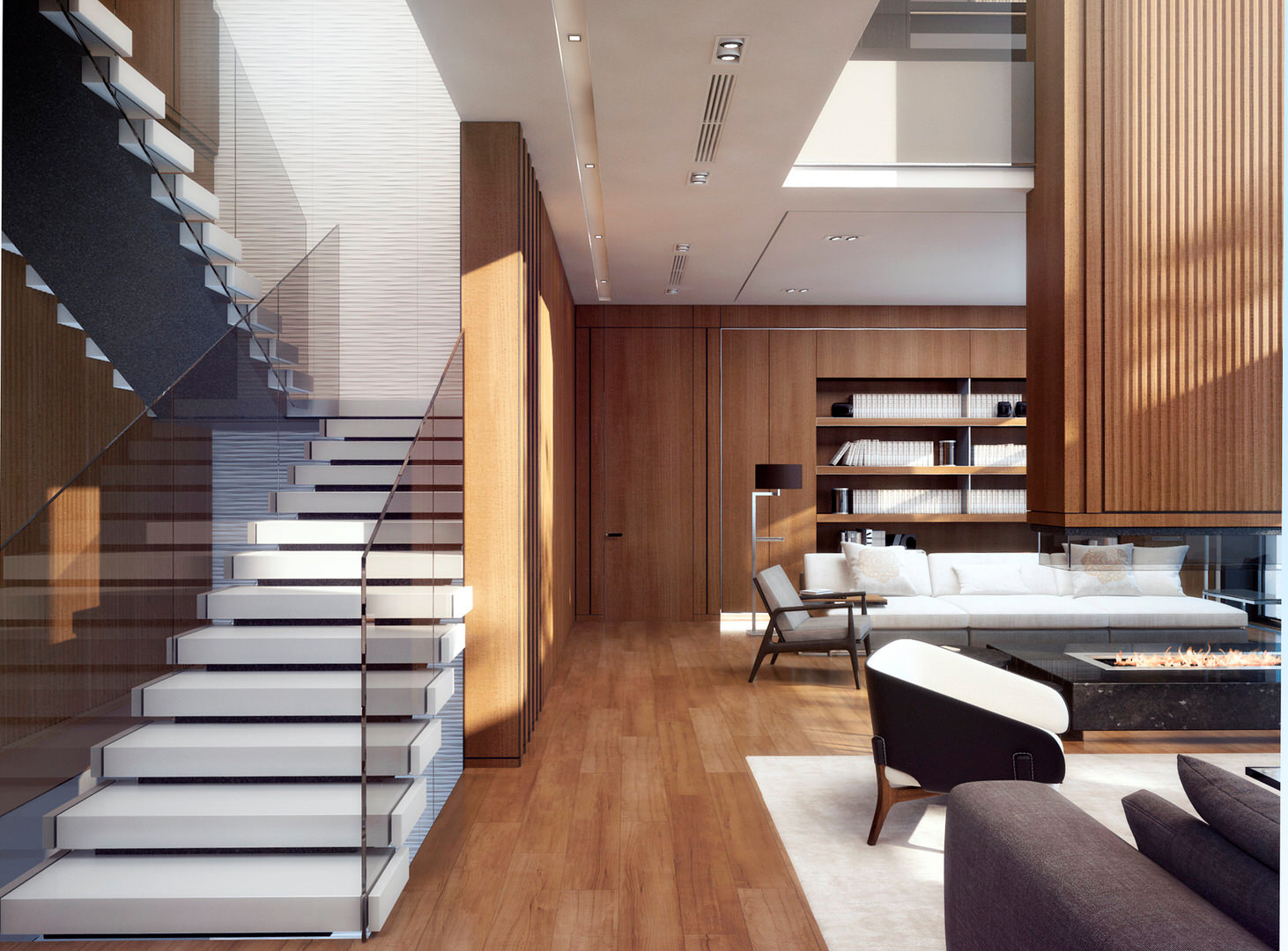 Интерьер частной виллы № 1