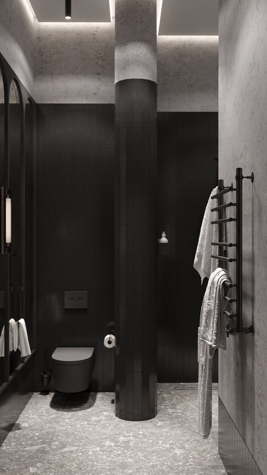 Квартира для холостяка с видом на горы