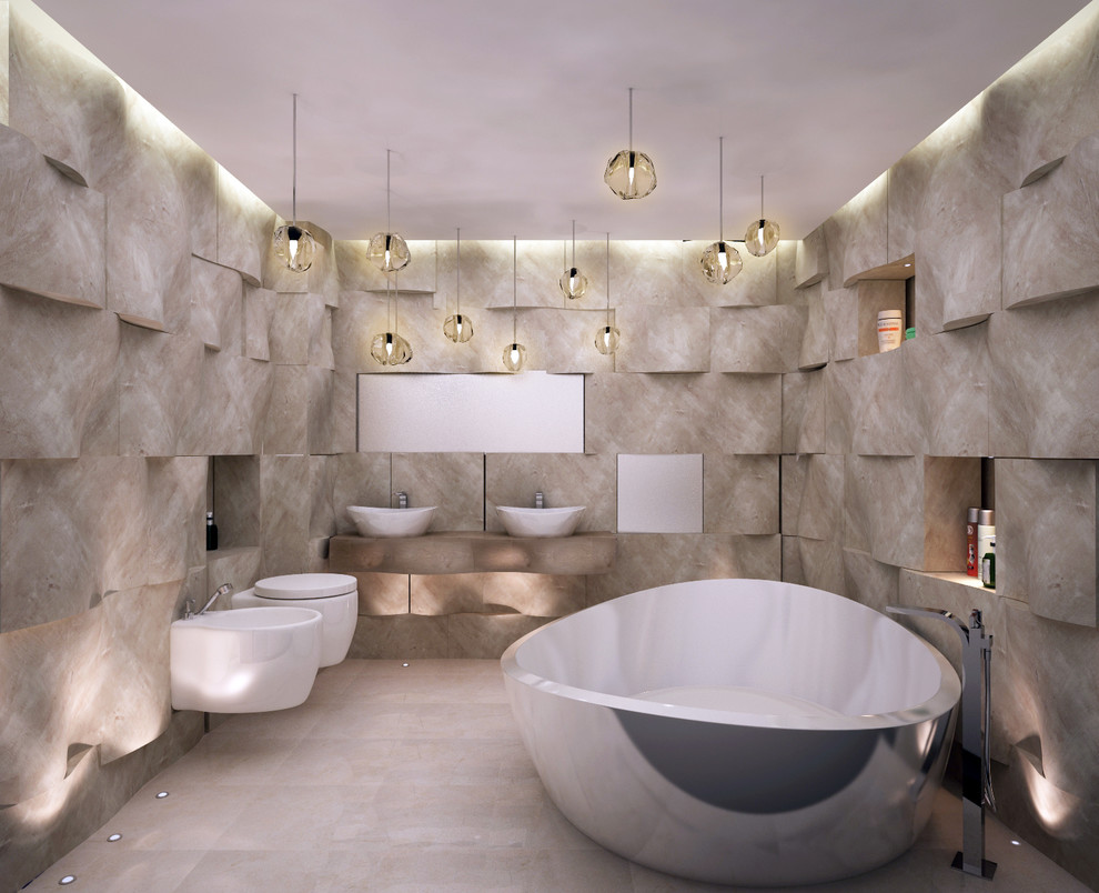 Квартира с волнами