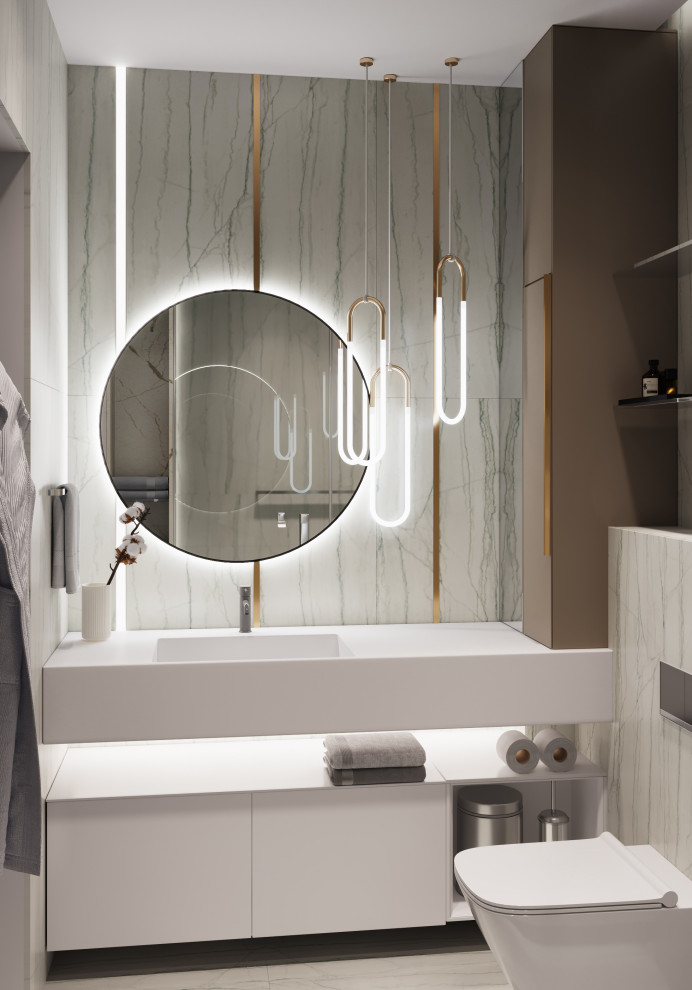 проект "Элегантные ассоциации на 63 м2"