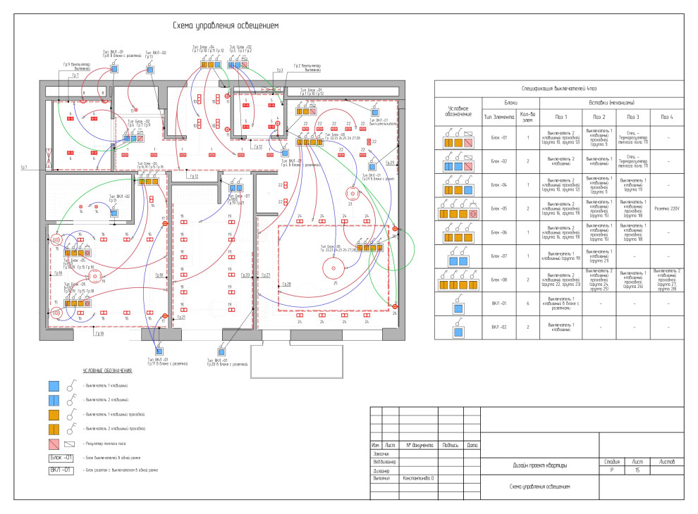 Чертежи. Проект Резиденция