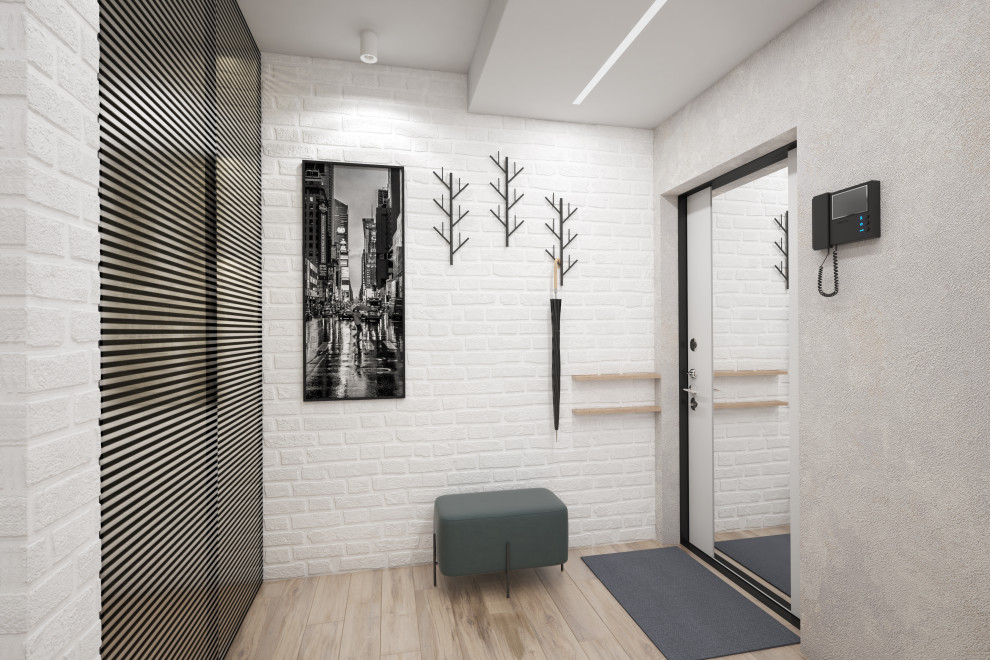 Квартира в стиле "лёгкий лофт". 70 кв.м.