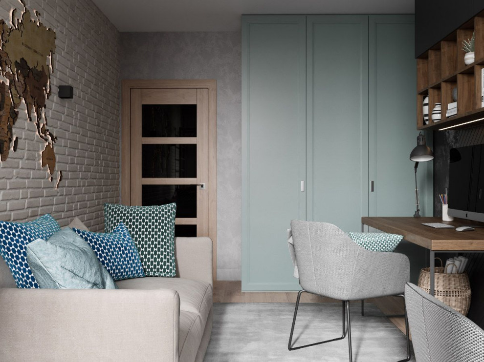 Рабочее пространство в современном стиле