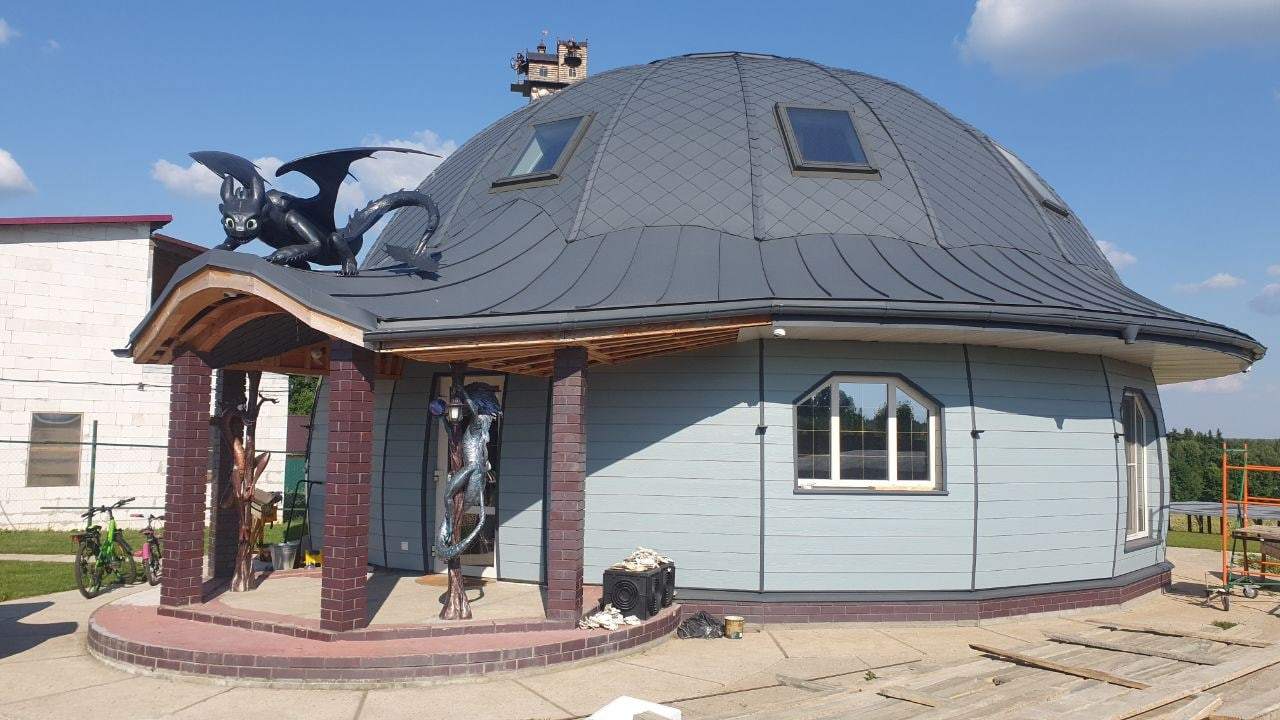 Обложка проекта: Купольные дома