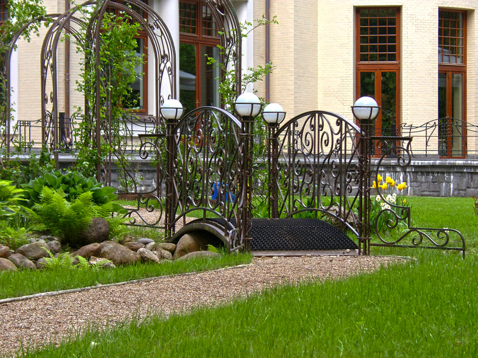 Ландшафтный дизайн лесного участка 1 га около Долматово.